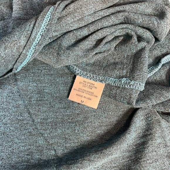 Lanston Racer Back Tank Top Size Medium Light Blue Active Runner Light Weight - Picture 8 of 8